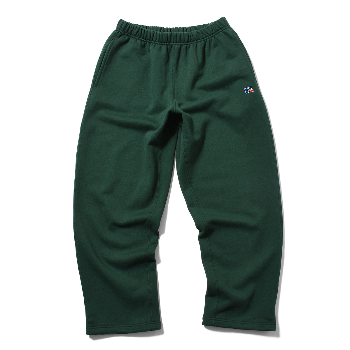 RUSSELL ATHLETIC | HOMEGAME - PRO COTTON SHELTE CH WARM SWEAT PANTS GREEN【26FW-HG-003】