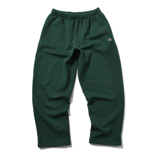 RUSSELL ATHLETIC | HOMEGAME - PRO COTTON SHELTE CH WARM SWEAT PANTS GREEN【26FW-HG-003】