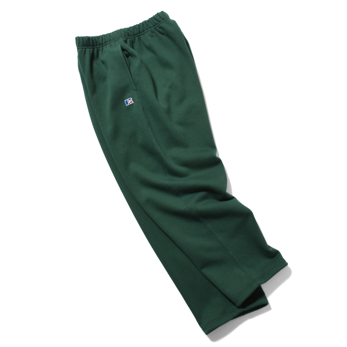 RUSSELL ATHLETIC | HOMEGAME - PRO COTTON SHELTE CH WARM SWEAT PANTS GREEN【26FW-HG-003】