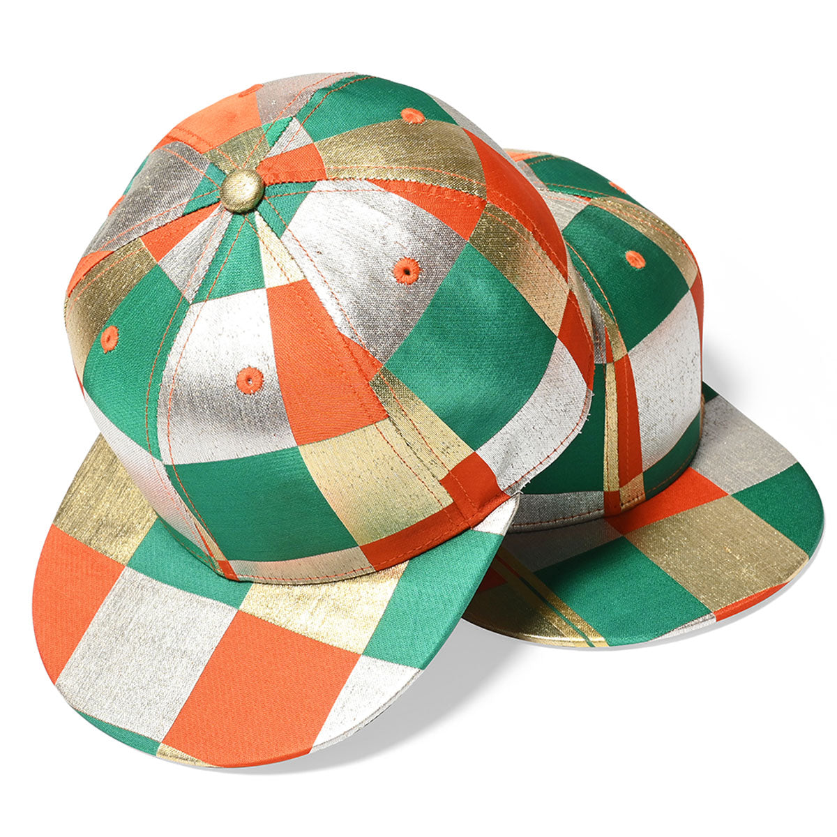 HOMEGAME - TYPE2 KIMONO TRADITIONAL JAPANESE FABRIC SNAPBACK CAP