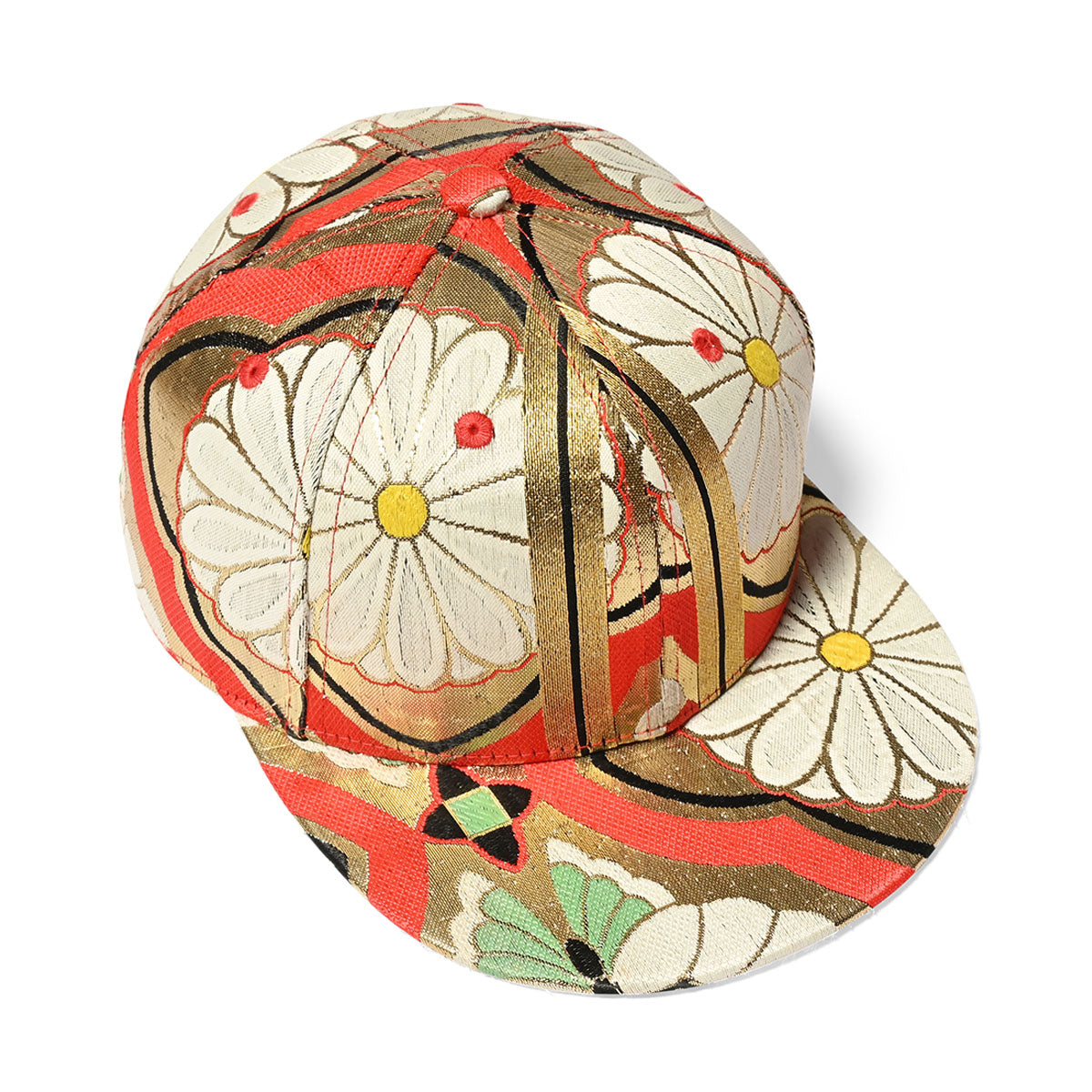 HOMEGAME - TYPE7 KIMONO TRADITIONAL JAPANESE FABRIC SNAPBACK CAP