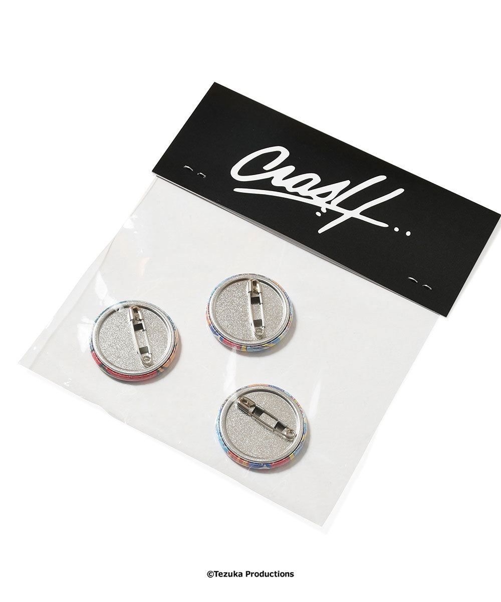 鉄腕アトム x CrashOne x HOMEGAME - BUTTOM BADGE(3種セット)【HG260408】