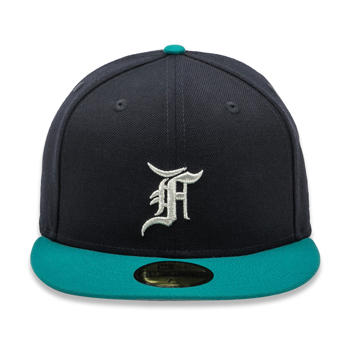 NEW ERA Fear of God ESSENTIALS x Mariners - 59FIFTY Cap BLACK/TEAL 【60363755】