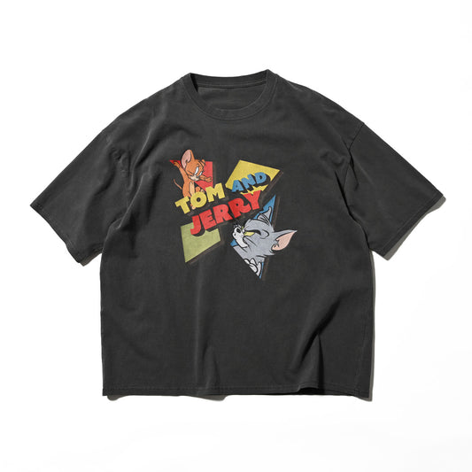 TOM and JERRY - VINTAGE TEE SUMI BLACK 【WNTJ-ST02】