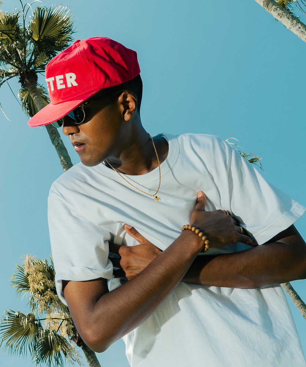 MY NAME IS PETER - 5-PANEL PETER CAP RED