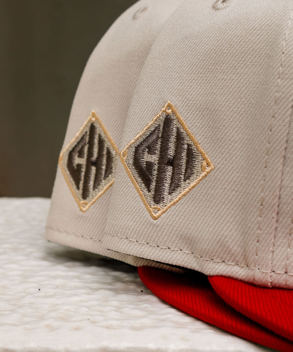 TY MATHIS NEW ERA - Chicago White Sox 59FIFTY CHI Patch Stone/Red