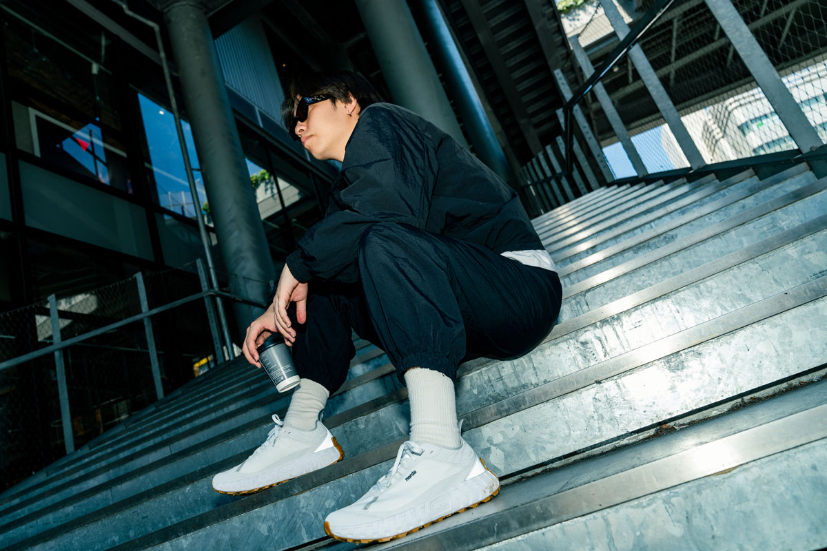 norda NORDA 001 Giày thể thao MENS WHITE×GUM White×Gum