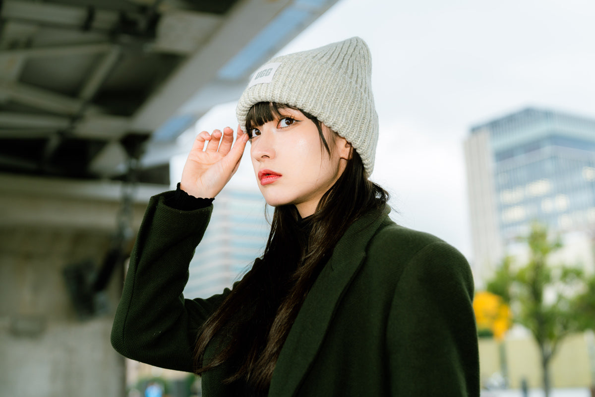 UGG - U CHUNKY RIB BEANIE 【20061-LGRY】