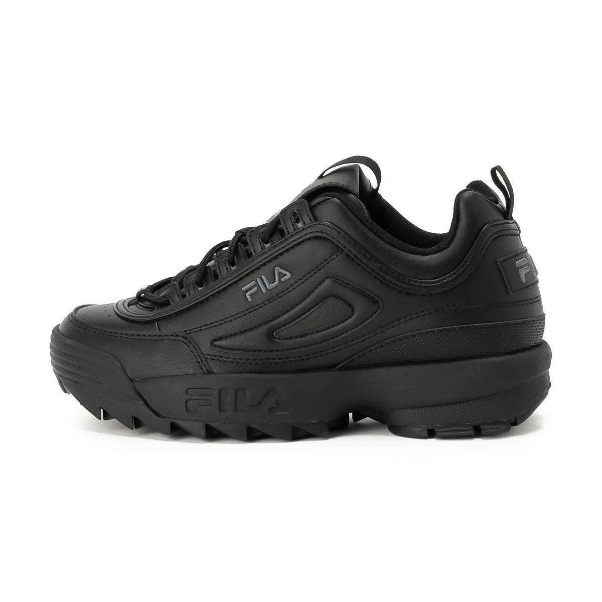 FILA - DISRUPTOR II BLACK/CASTLEROCK/M.SILVER 【USS25031-002】