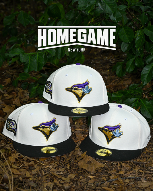 NEW ERA - Toronto Blue Jays 25th Anniv 59FIFTY Chrome White/Black