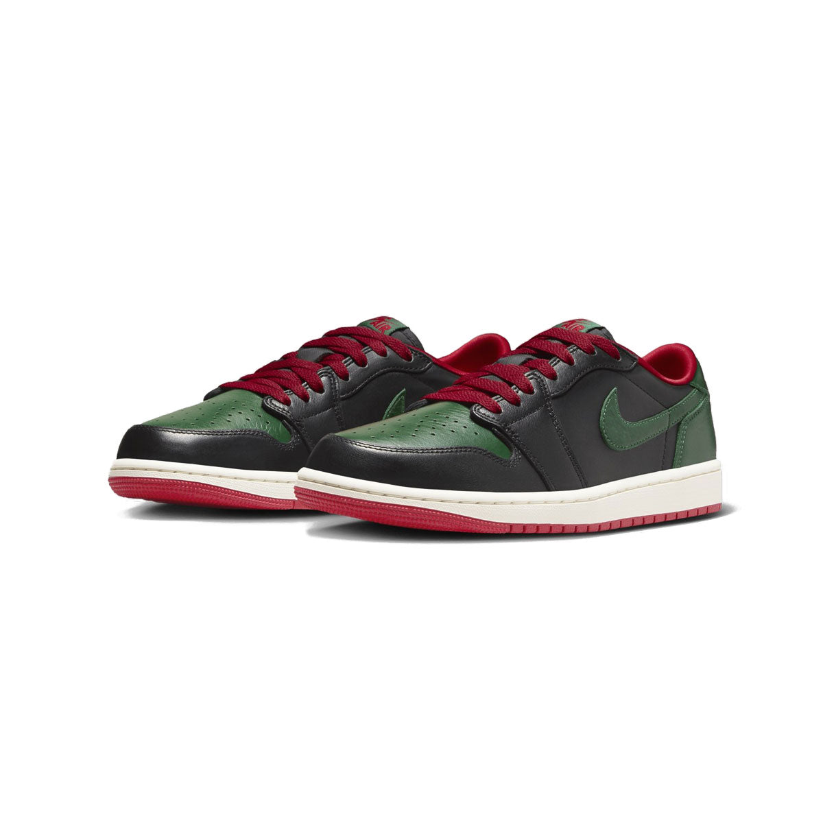 NIKE WMNS AIR JODAN 1 RETRO LOW OG "Black/Gorge Green" ナイキ ウィメンズ エア ジョーダン 1 レトロ ロー OG "ブラック/ゴージ グリーン"【CZ0775-036】