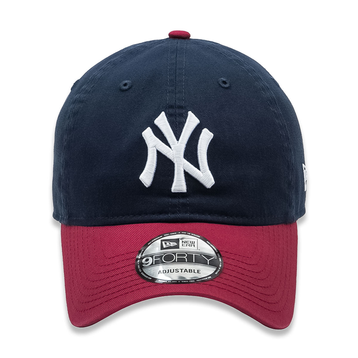 NEW ERA YANKEES - 9FORTY 2TONE BASIC BALL CAP NAVY/RED 【14205787】