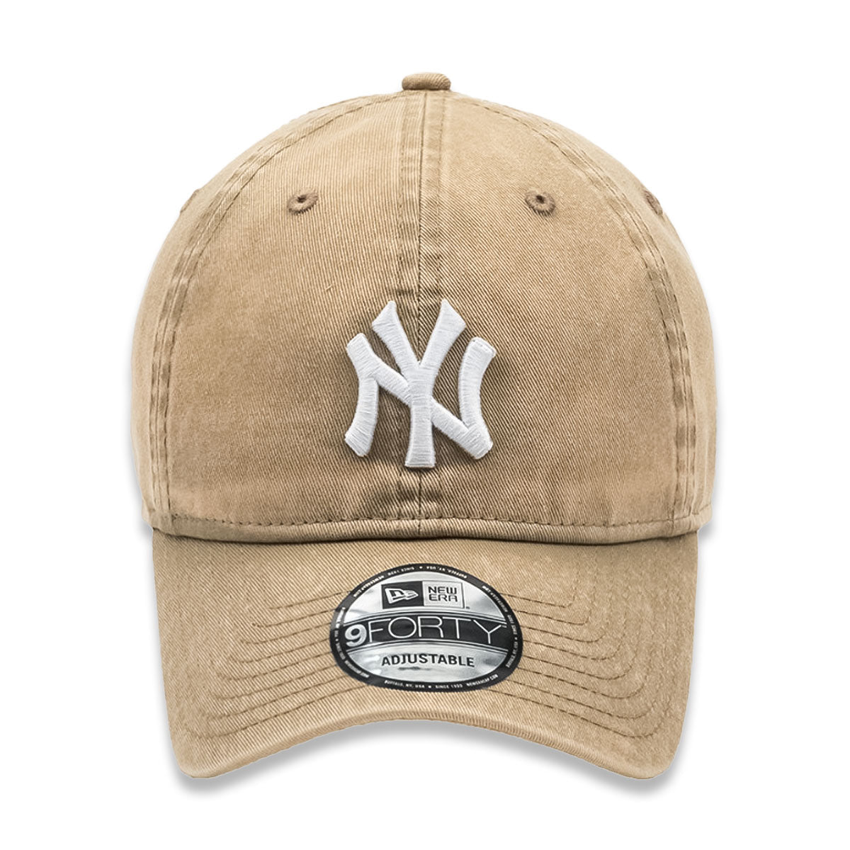 NEW ERA - 9FORTY YANKEES ACID WASH CAP BEIGE 【14205804】