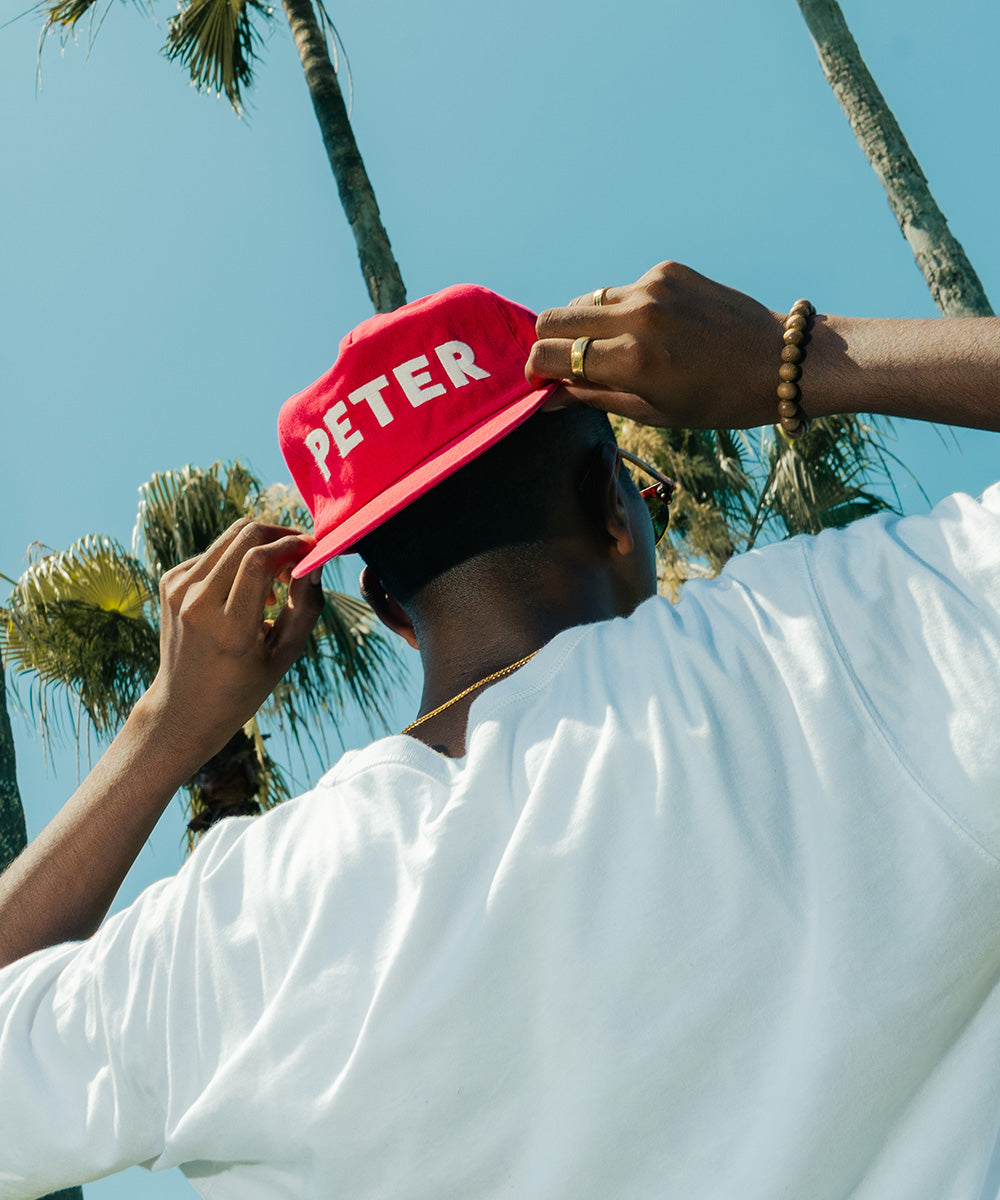 MY NAME IS PETER - 5-PANEL PETER CAP RED