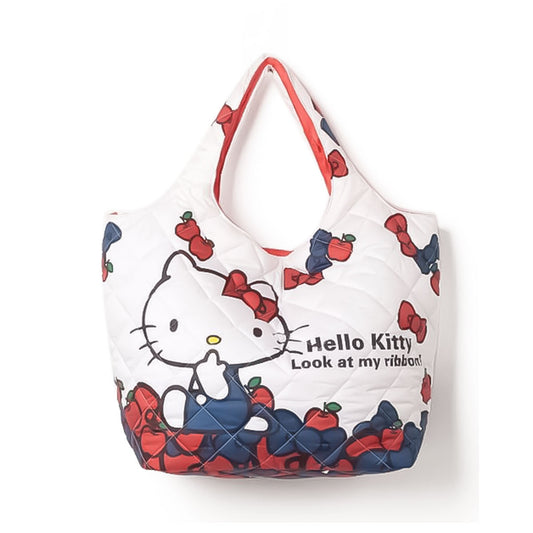 HELLO KITTY - QUILTING TOTE BAG  【KT-QUZ10】