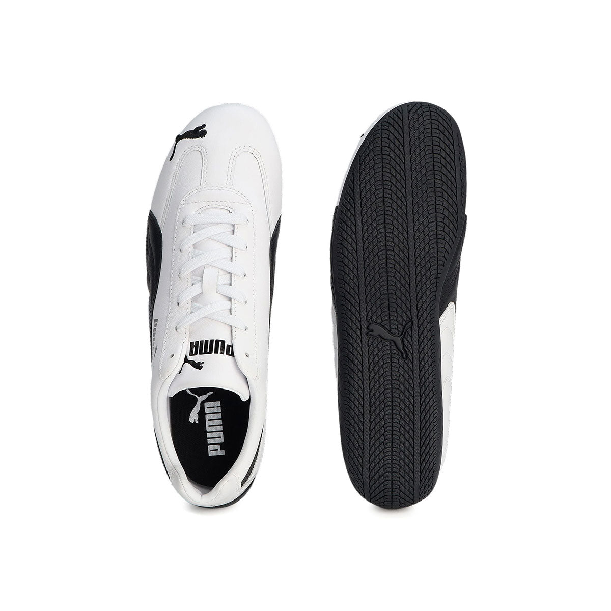 PUMA SPEEDCAT LTH "WHITE/BLACK" プーマ スピードキャット レザー "ホワイト/ブラック" 【401603-02】