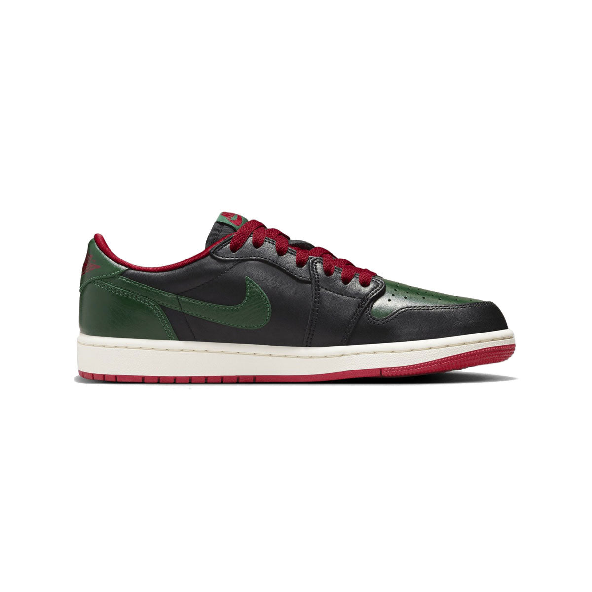 NIKE WMNS AIR JODAN 1 RETRO LOW OG "Black/Gorge Green" ナイキ ウィメンズ エア ジョーダン 1 レトロ ロー OG "ブラック/ゴージ グリーン"【CZ0775-036】