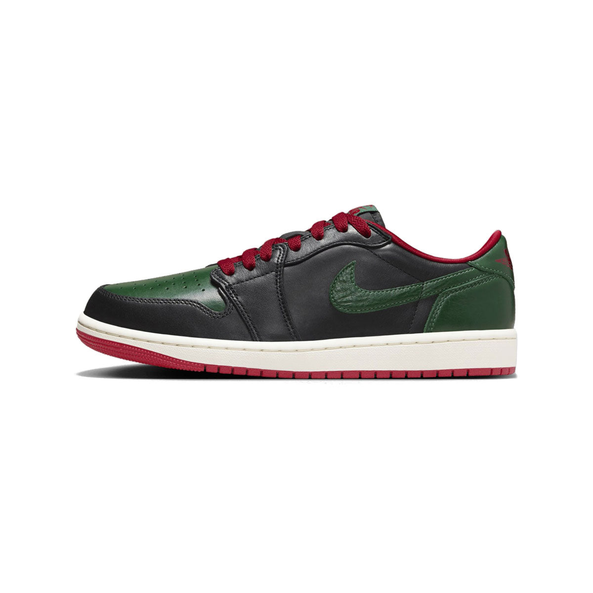 NIKE WMNS AIR JODAN 1 RETRO LOW OG "Black/Gorge Green" ナイキ ウィメンズ エア ジョーダン 1 レトロ ロー OG "ブラック/ゴージ グリーン"【CZ0775-036】