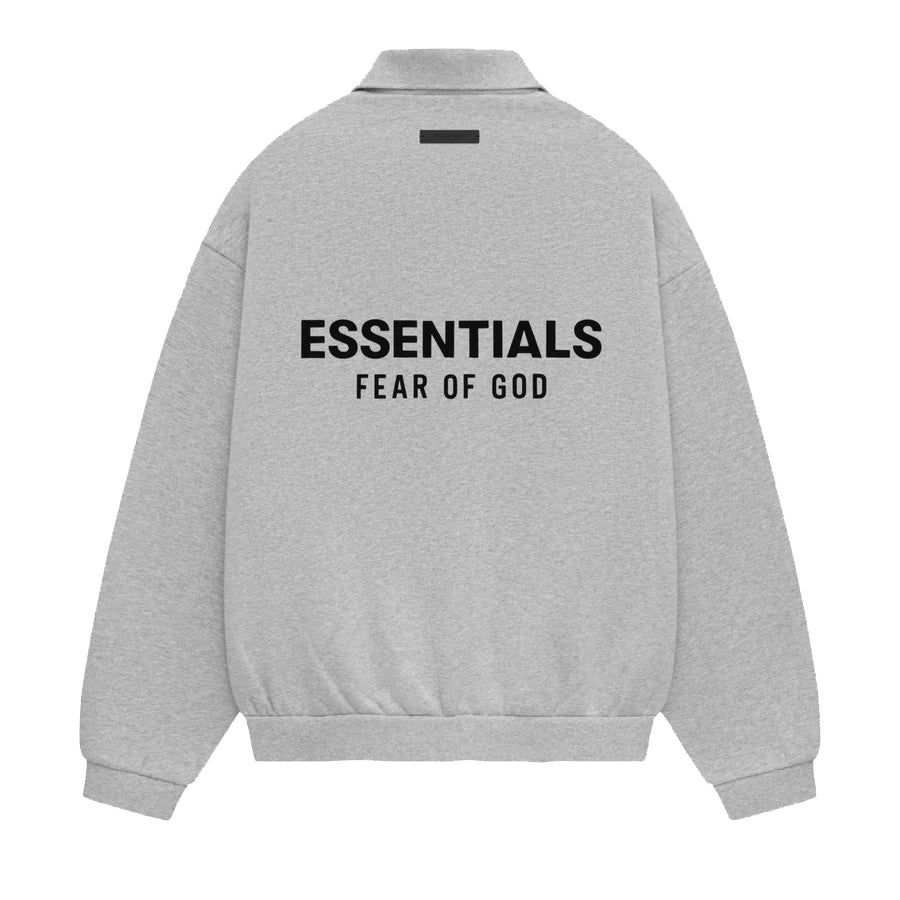 Fear of God ESSENTIALS FLEECE POLO LIGHT H GRAY 【192HO244398F】