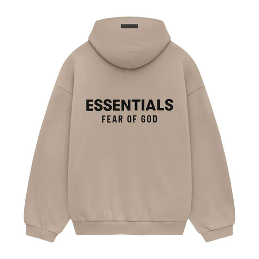 Fear of God ESSENTIALS - FLEECE  HOODIE DESERT SAND 【192HO246257F】