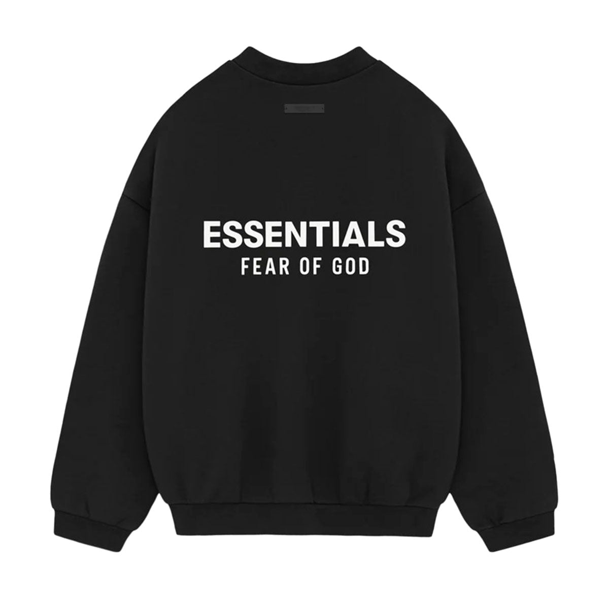 Fear of God ESSENTIALS - FLEECE CREWNECK BLACK 【192HO246260F】