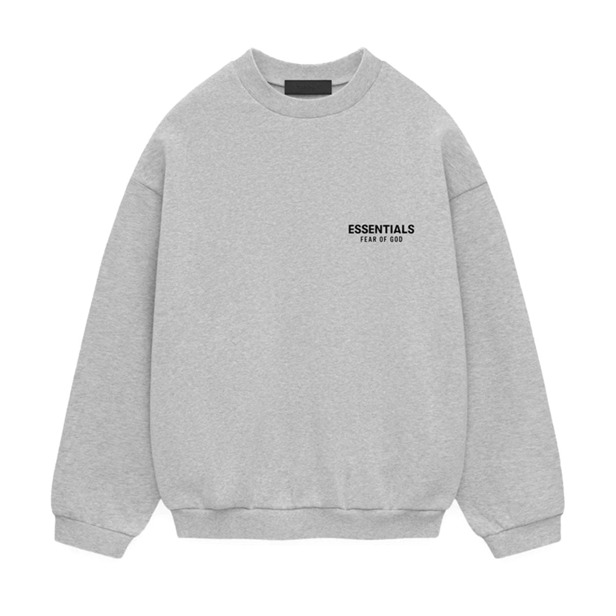 Fear of God ESSENTIALS - FLEECE CREWNECK LIGHT H GRAY 【192HO246268F】