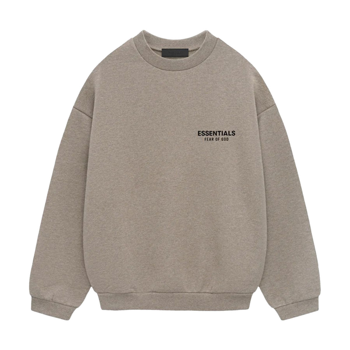 Fear of God ESSENTIALS - FLEECE CREWNECK HEATHER GRAY 【192HO246269F】