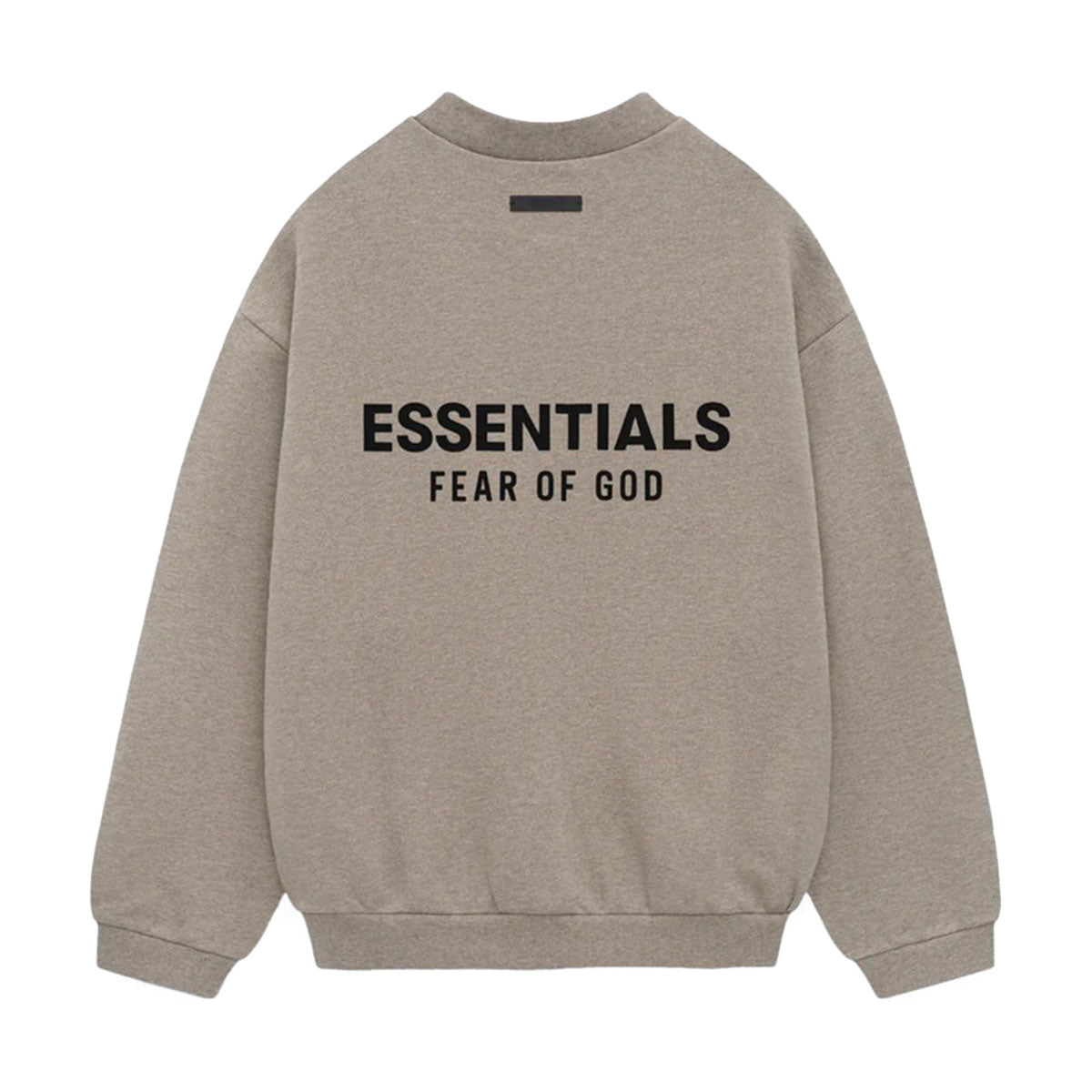 Fear of God ESSENTIALS - FLEECE CREWNECK HEATHER GRAY 【192HO246269F】