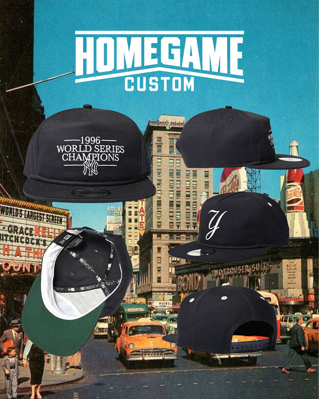 15132688 NEW YORK YANKEES CO 1996 WSC 19TWENTY NAVY