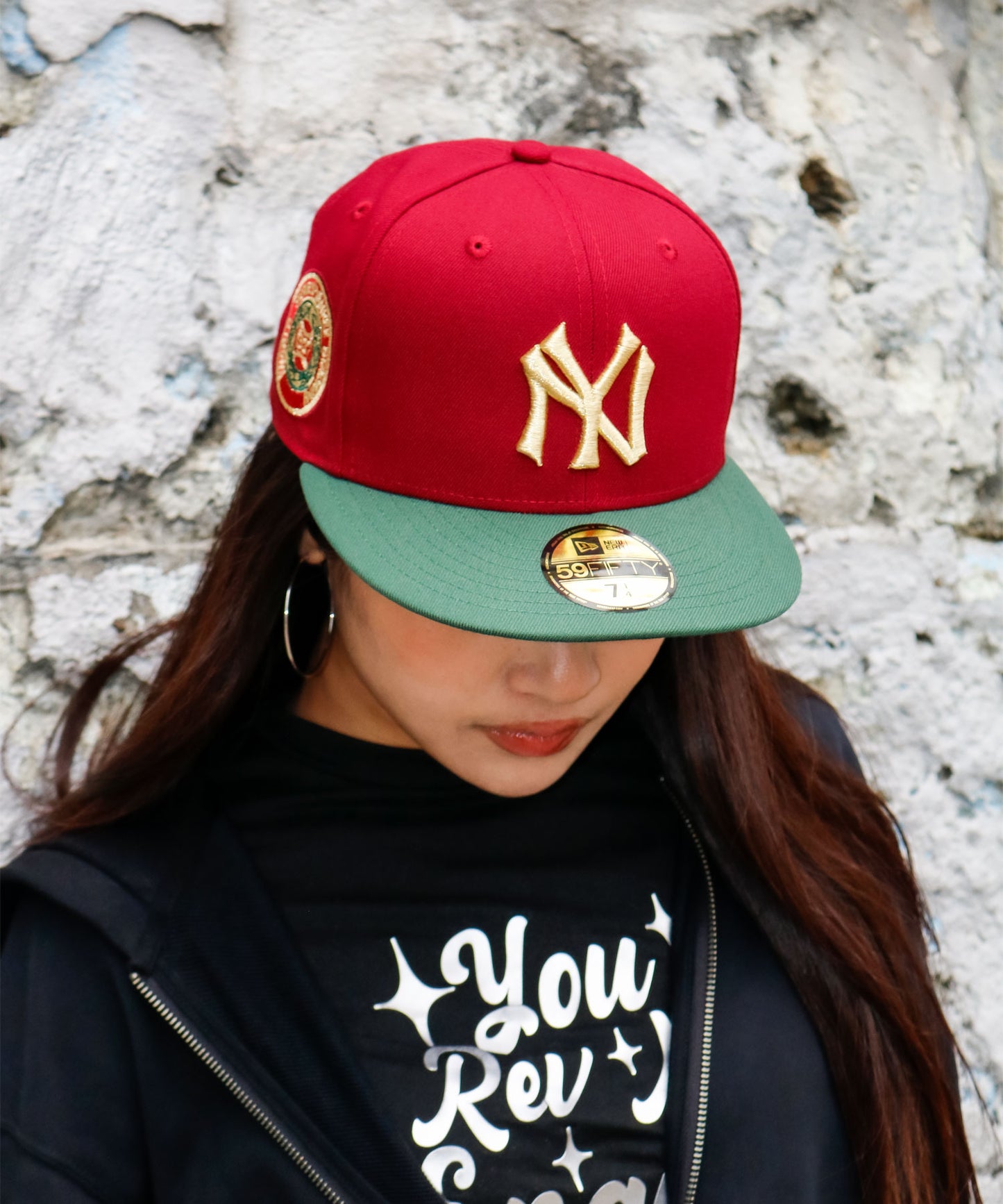 NEW ERA - NEW YORK YANKEES CO 1937 WS 59FIFTY CARDINAL/CILANTRO GRN 【70991352】