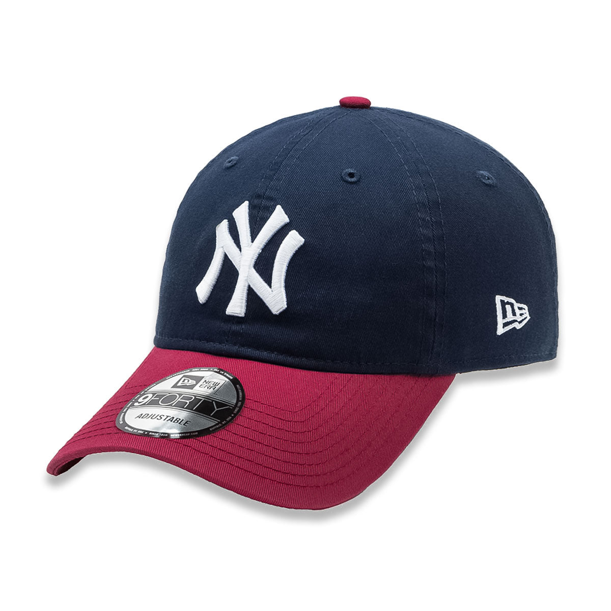 NEW ERA YANKEES - 9FORTY 2TONE BASIC BALL CAP NAVY/RED 【14205787】