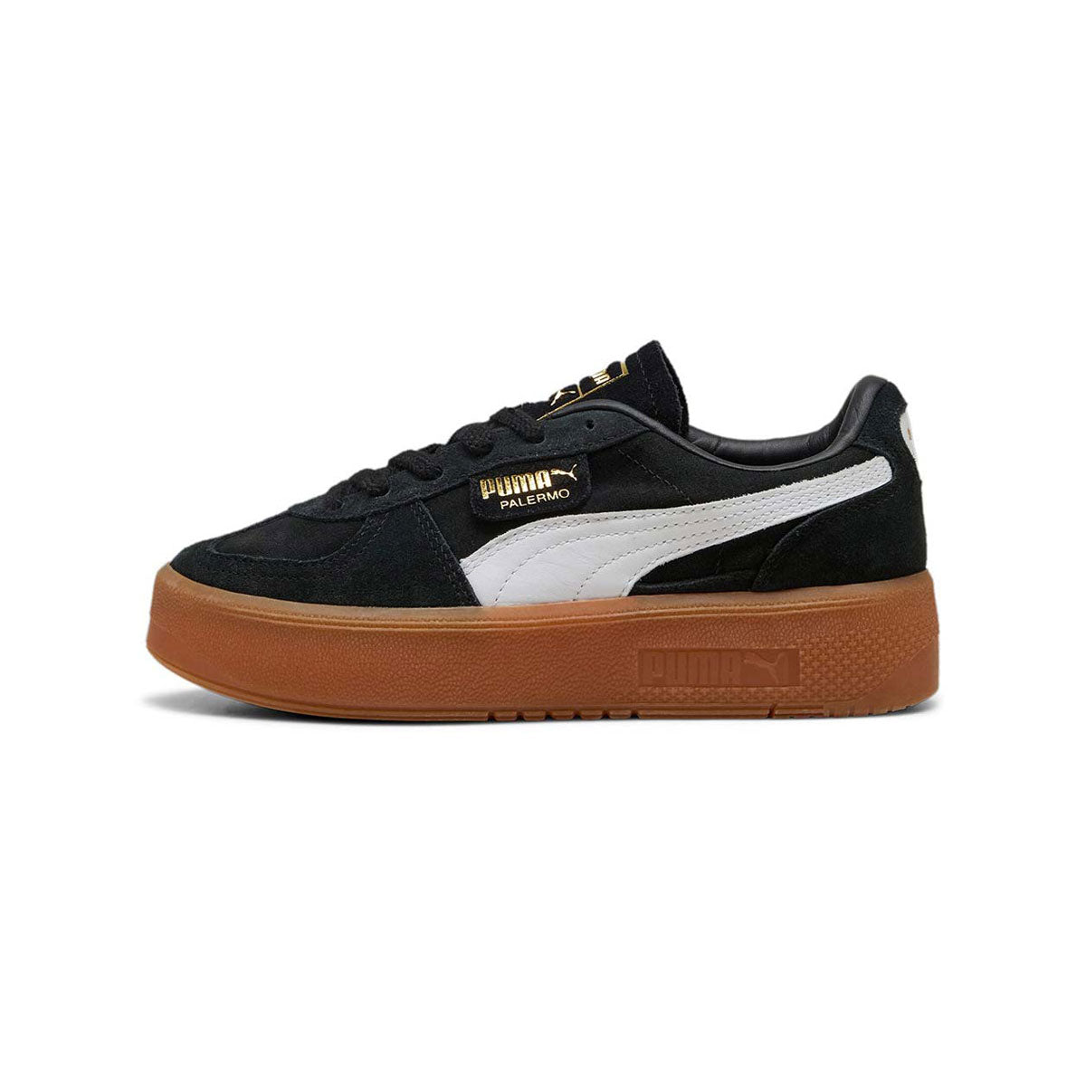 【PUMA】palermo elevata ブラック スニーカー PUMA PALERMO ELEVATA WMNS 