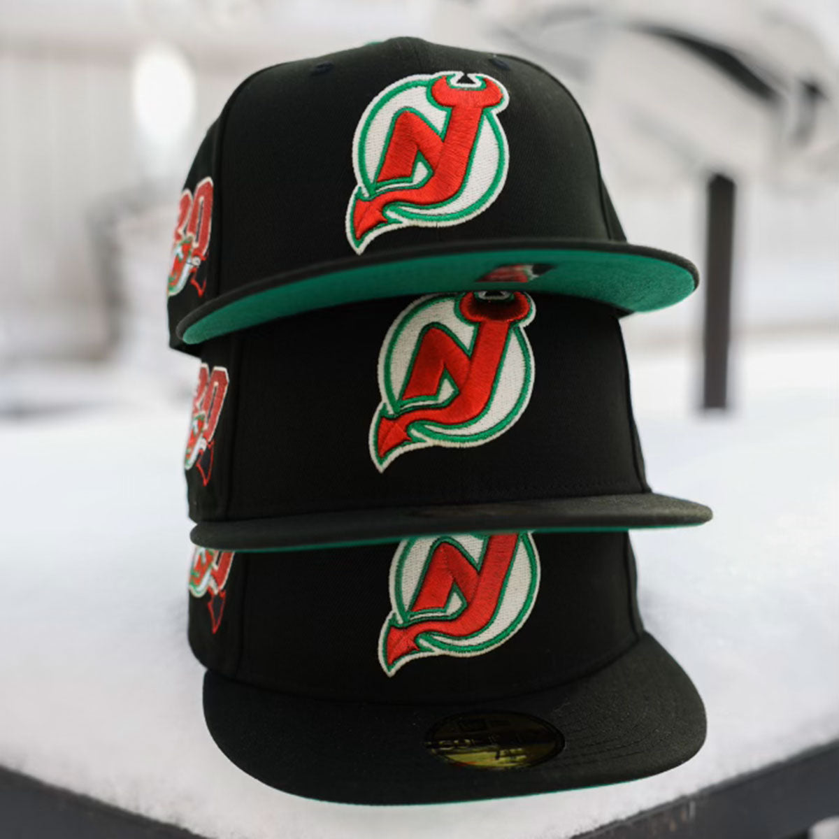 NEW ERA New Jersey Devils - 59Fifty 30th Anniversary Black