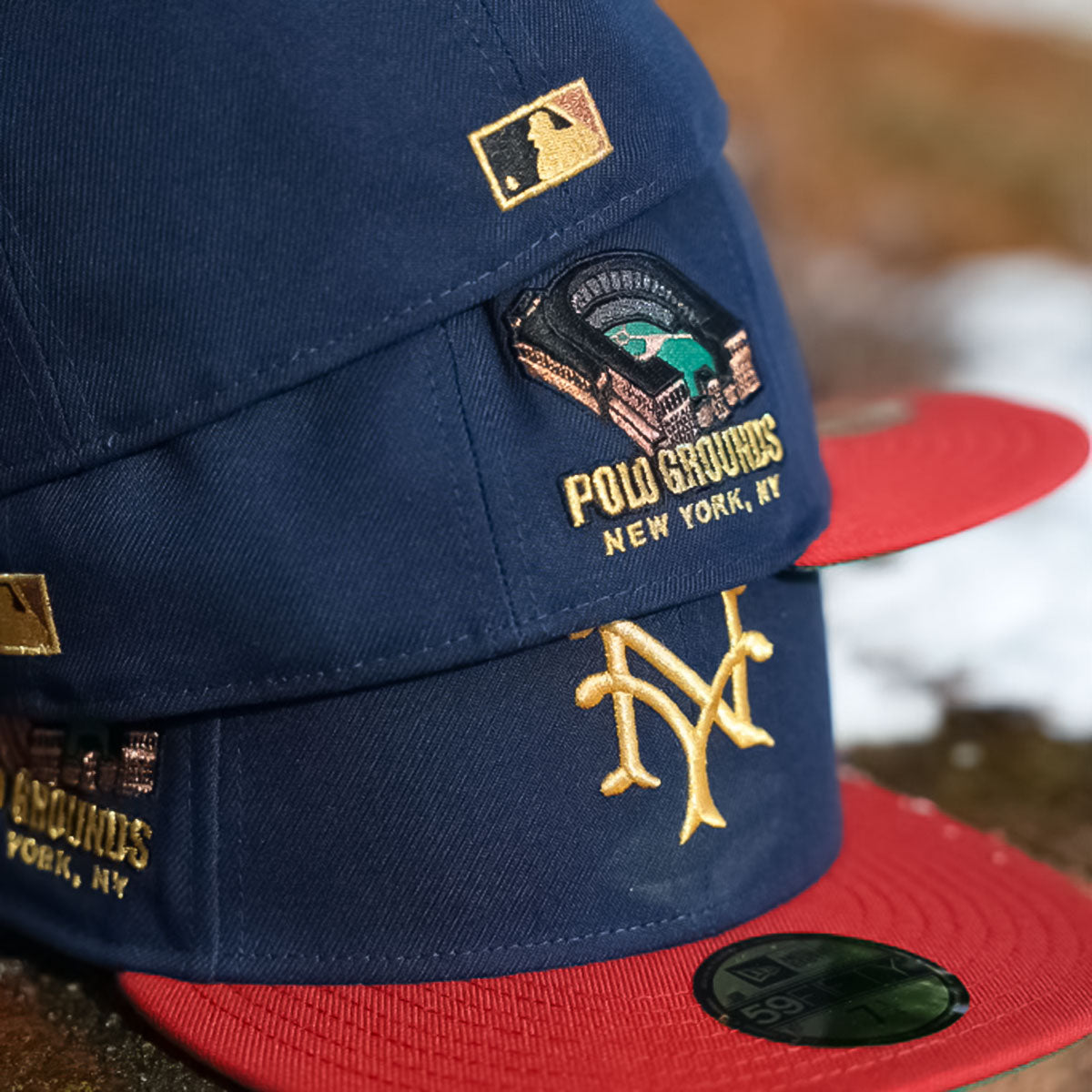 NEW ERA New York Giants - 59Fifty Polo Grounds Oceanside Blue/Pinot Red