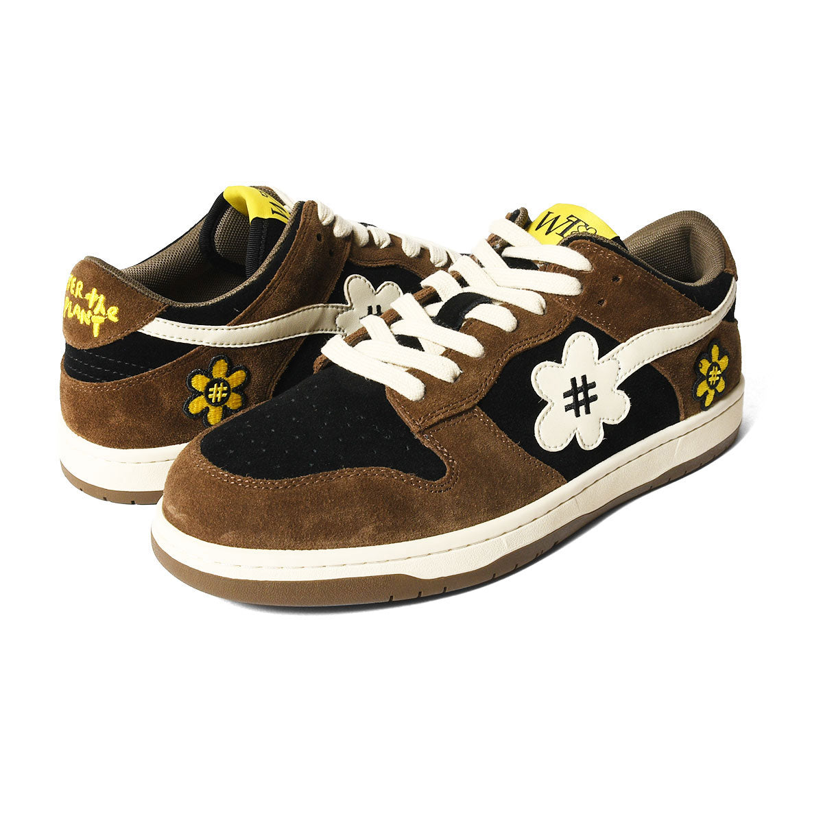 WATER THE PLANT ウォーター ザ プラント ”TRUFFLE” KICKS BROWN スニーカー WTP028