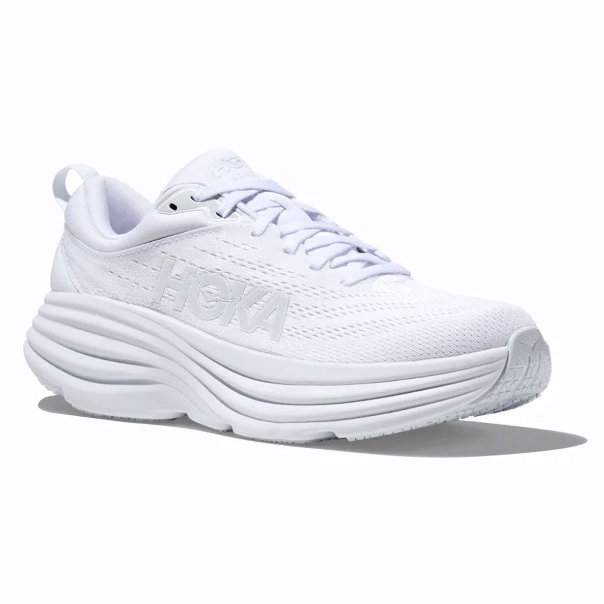 HOKA ONE ONE BONDI 8 WHITE x WHITE [1127952-WWH]