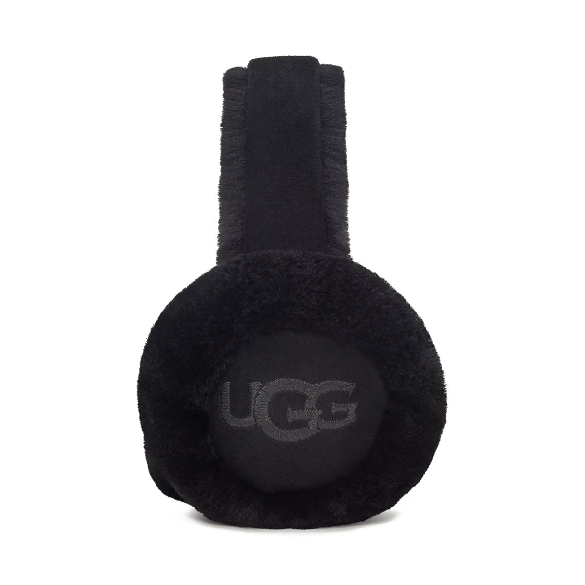UGG ‐ W SHEEPSKIN EMBROIDERY EARMUFF 【20955-BLK】