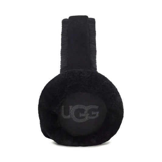 UGG ‐ W SHEEPSKIN EMBROIDERY EARMUFF 【20955-BLK】