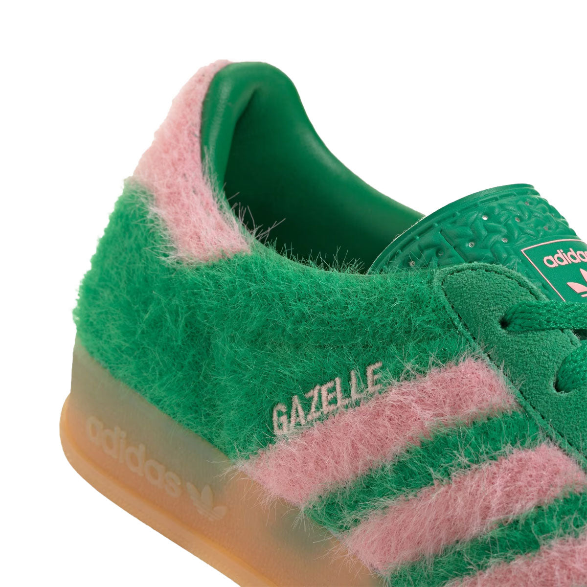 adidas - GAZELLE INDOOR W Green/Glow Pink/Gum【JP8342】