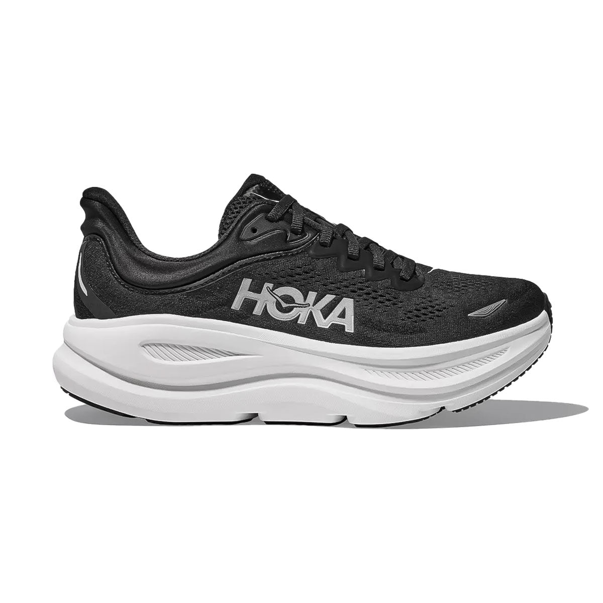 HOKA - BONDI WOMENS BLACK/WHITE 【1162012-BWHT】