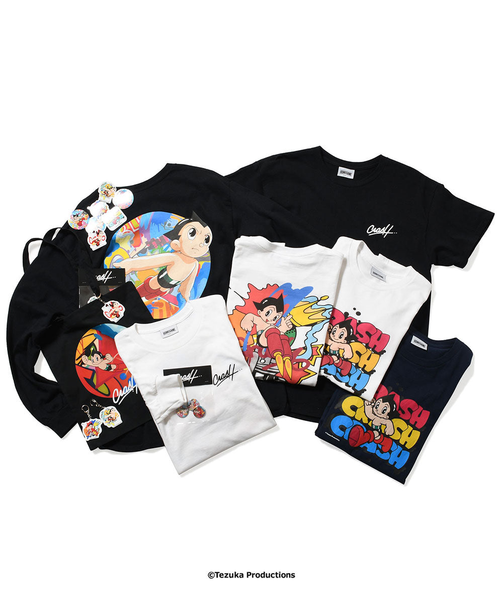 鉄腕アトム x CrashOne x HOMEGAME - GRAFFITI FLIGHT LS TEE