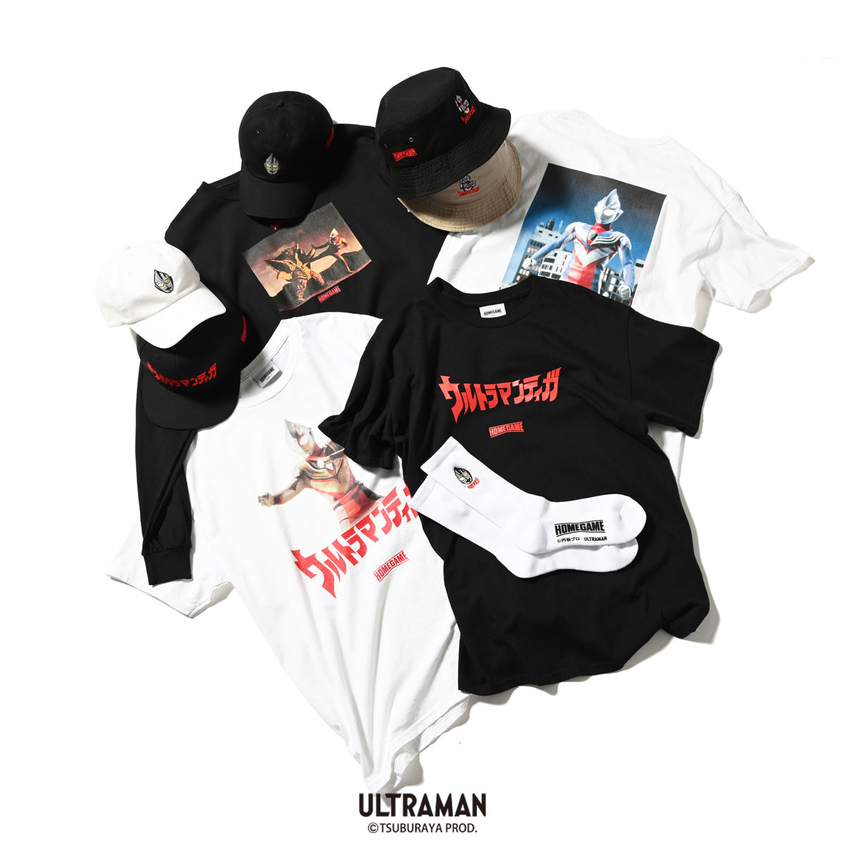 [Pre-order: Shipment will begin on October 5, 2024] HOMEGAME | ULTRAMAN - Ultraman LS TEE