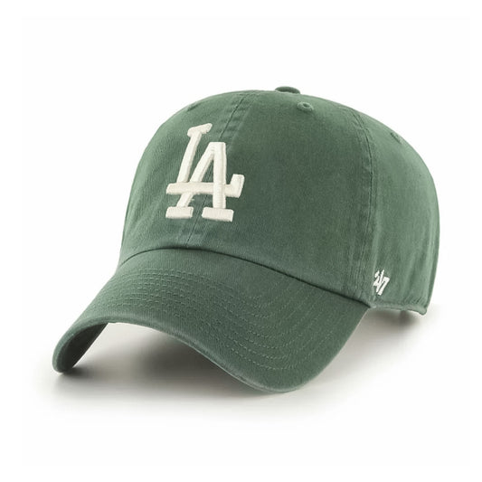 ’47 BRAND Los Angeles Dodgers - CLEAN UP Dark Green 【NLRGW12GWS】