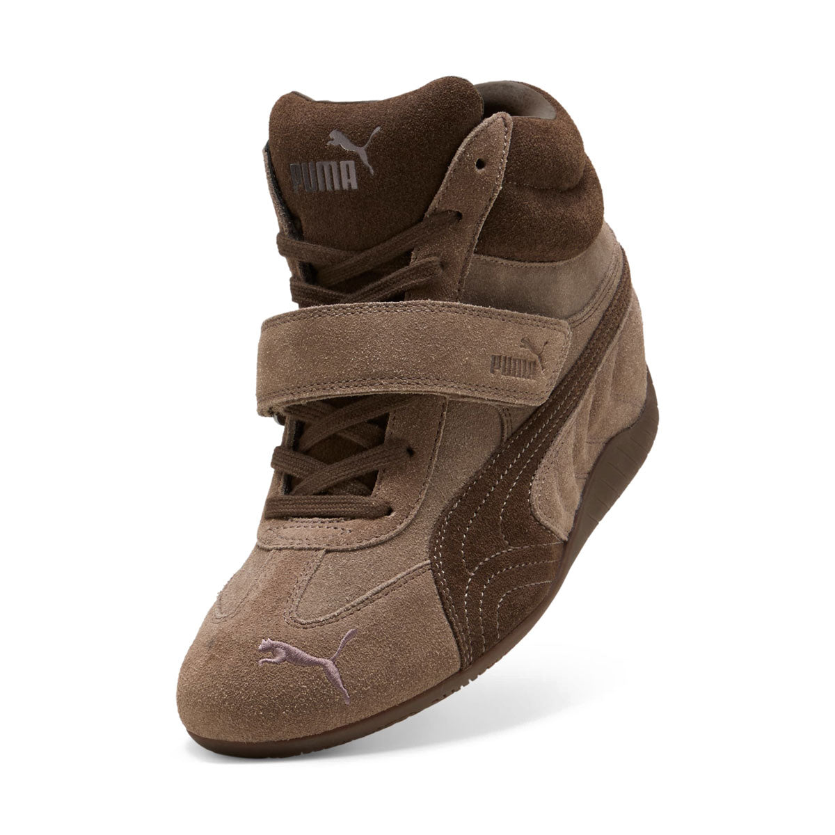 PUMA - SPEEDCAT WEDGE Totally Taupe/Chocolate【407878-01】