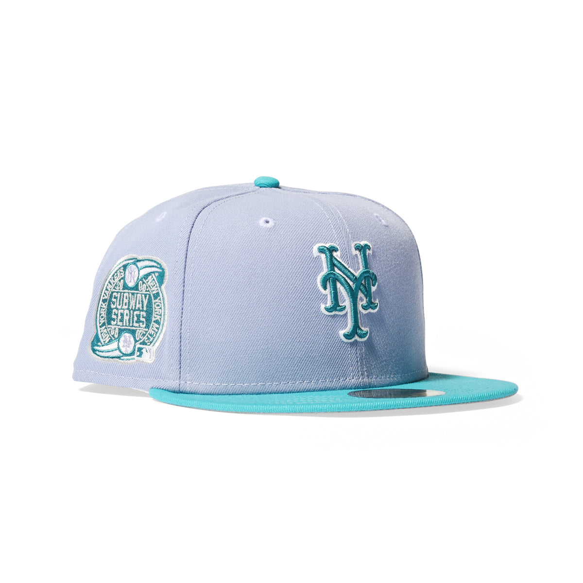 NEW ERA New York Mets - SUBWAY SERIES 2000 59FIFTY GRAY/TEAL 【NE056】