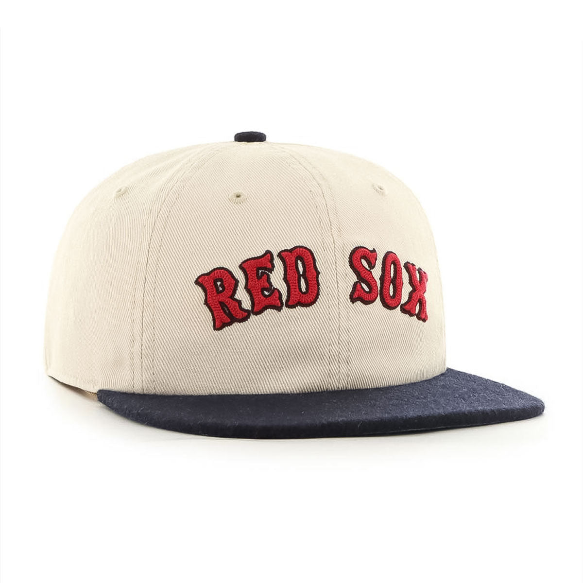 ’47 BRAND Boston Red Sox -  FILEDSTONE CAPTAIN RL SAND STONE/NAVY【FLDST02HTP】