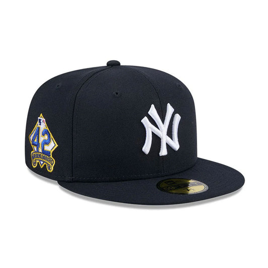 NEW ERA New York Yankees - 59FIFTY MLB Jackie Robinson Day 2025 OTC NAVY 【14517054】