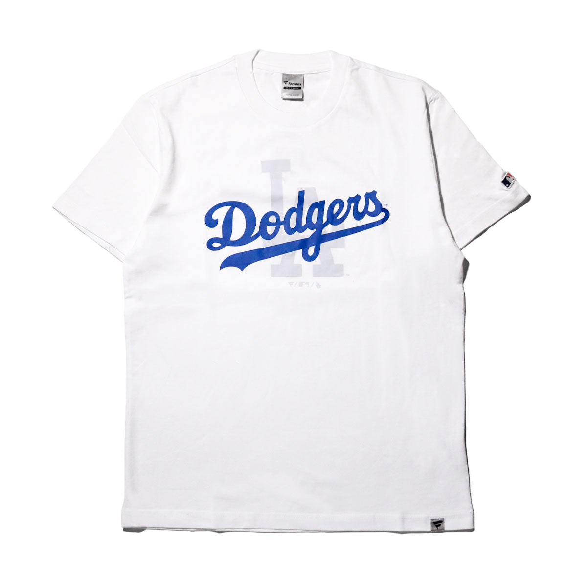 Fanatics - Los Angeles Dodgers MLB OVERLAPPING LOGO S/S TEE WHITE 【ML0126SS0005】