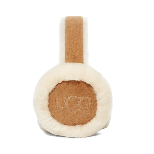 UGG - W SHEEPSKIN EMBROIDERY EARMUFF 【20955-CHE】