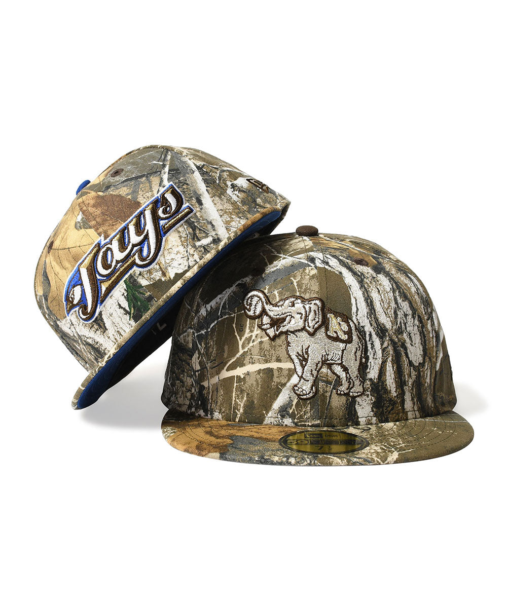 NEW ERA - PHILADELPHIA ATHLETICS 59FIFTY CO ELEPHANT REAL TREE 【71037326】